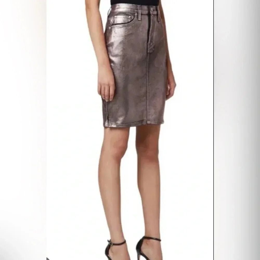 NWT HUDSON Centerfold Extreme High Rise Skirt size 27